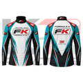 FK Formula K Racing Kart Underwear Shirt – Black, White
